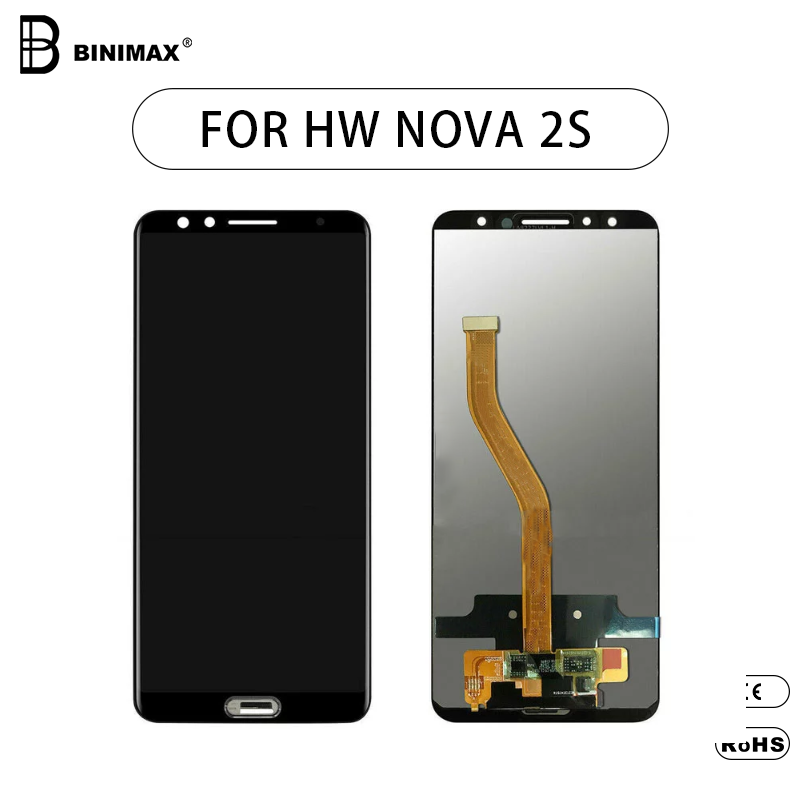 Tela de LCDs de telefonia móvel Binimax substituição do ecrã para HW Nova 2S